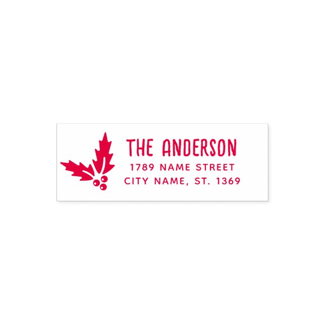 Self Inking Return Address Stamp (Design)