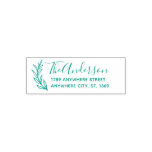 Self Inking Return Address Stamp with wreath