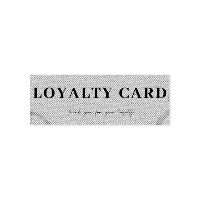 Self Inking Rubber Stamp (Design)