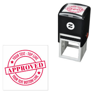 Self-Inking Stamp Personalized Seal of Approval