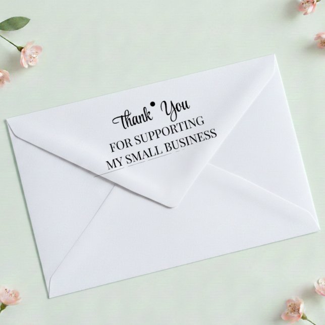 Self Inking Thank You Small Business Rubber Stamp (Creator Uploaded)