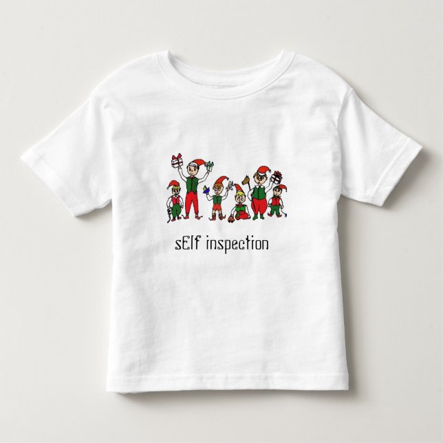 sElf inspection Toddler T-shirt (Front)