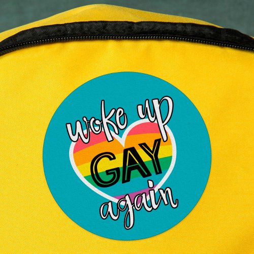 Self_ironic LGBTQ Pride rainbow flag fun Patch