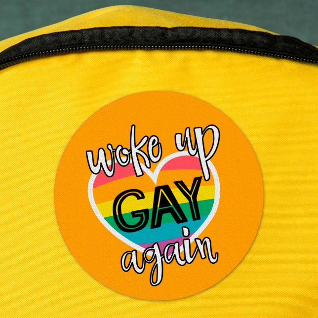 Self-ironic LGBTQ Pride rainbow flag fun Patch (Creator Uploaded)