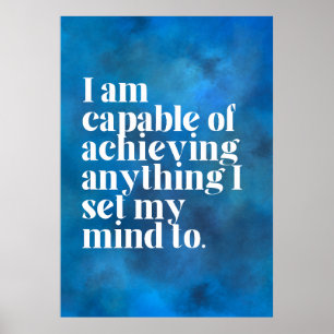 Self Love Affirmation Poster