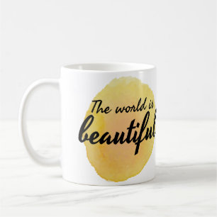 self love affirmation words for self care coffee mug