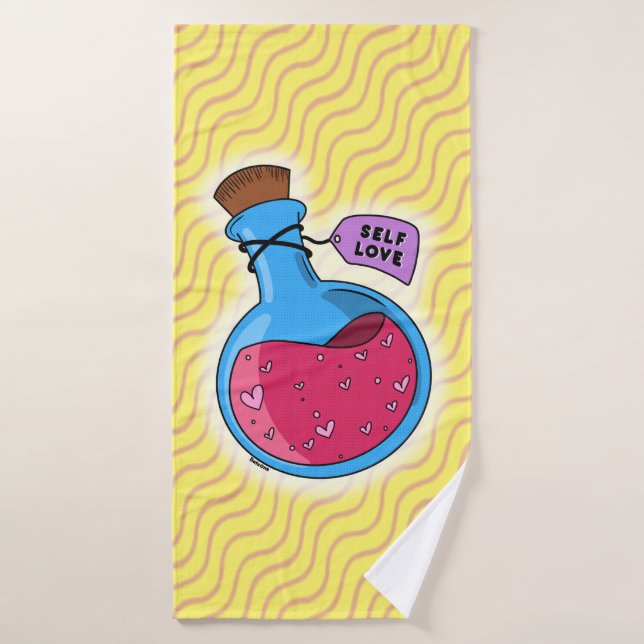 Self Love Bath/Beach Towel (Bath Towel)