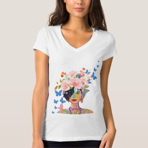 Self_Love Blooms Embrace Your Inner Peace T_Shirt