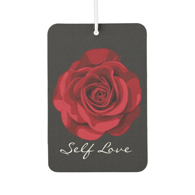 Self Love Car Freshener (Front)