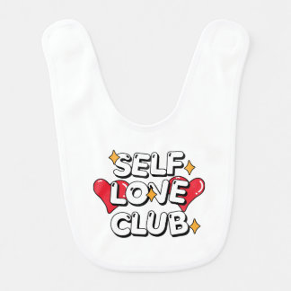 Self Love Club Baby Bib