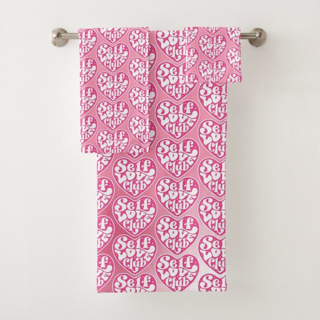Self Love Club Bath Towel Set (Insitu)
