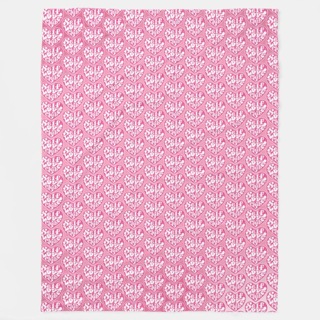 Self Love Club Fleece Blanket (Front)