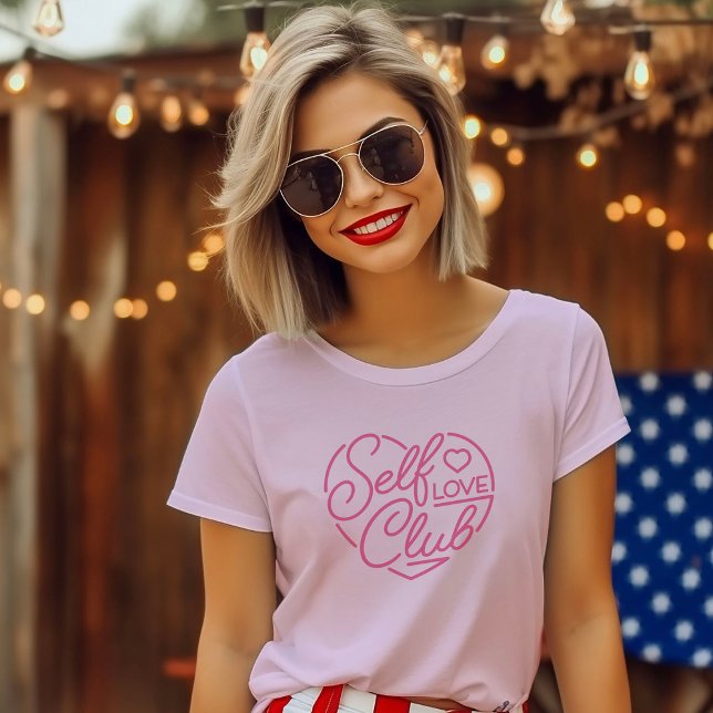 Self Love Club Heart Girl Power T-Shirt (Creator Uploaded)