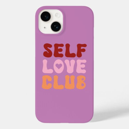 Self Love Club iPhone Case