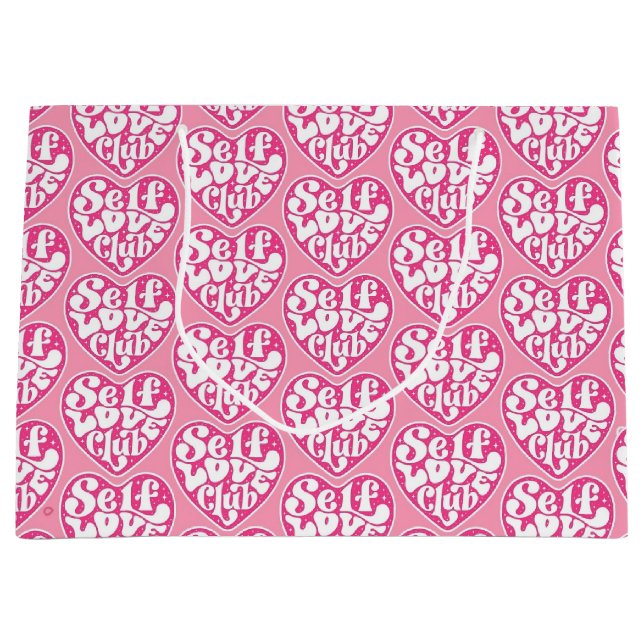 Self Love Club Large Gift Bag (Front)
