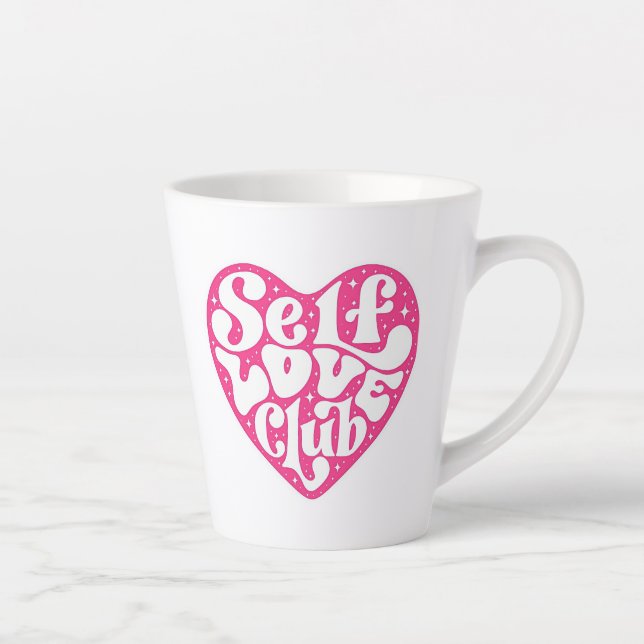 Self Love Club Latte Mug (Right)