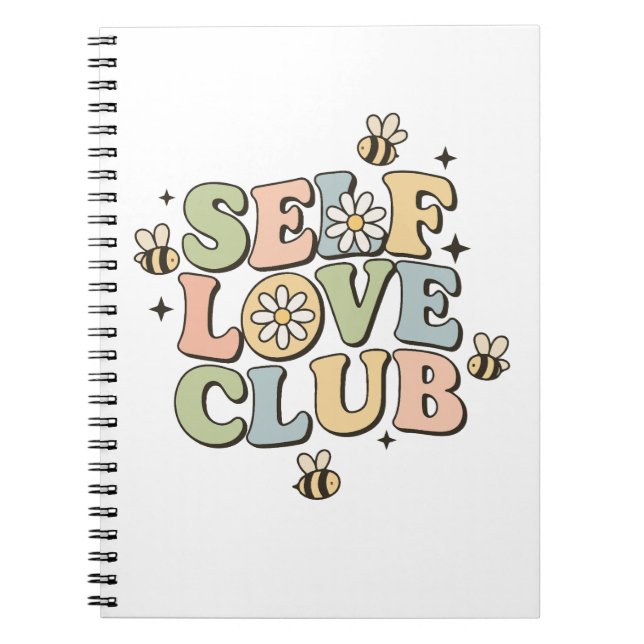 Self Love Club - Mental Health Matters Notebook (Front)