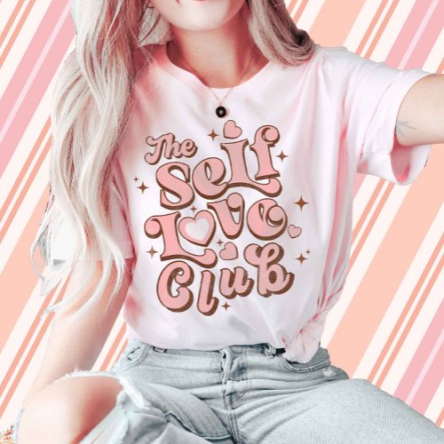 Self Love Club Retro T_Shirt