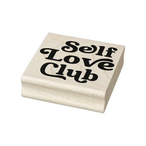Self Love Club Rubber Stamp