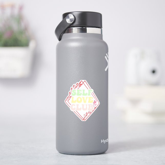 Self love club sticker (HydroFlask)