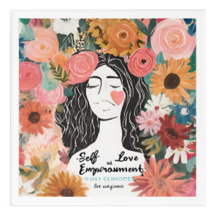 Self-Love & Empowerment Acrylic Print