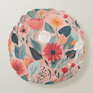 Self-Love & Empowerment Round Pillow