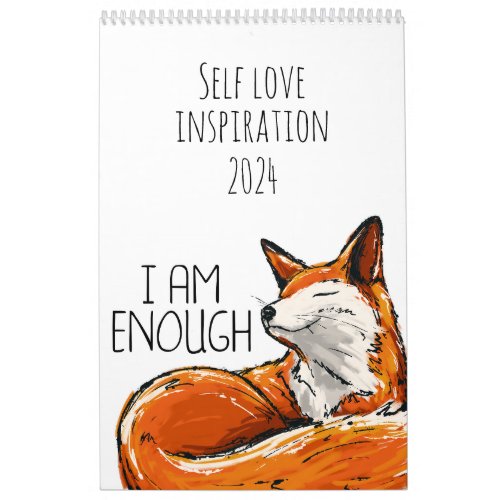 Self love inspiration 2024 calendar