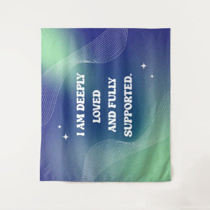 Self Love, Motivational, Inspirational Quote Tapestry