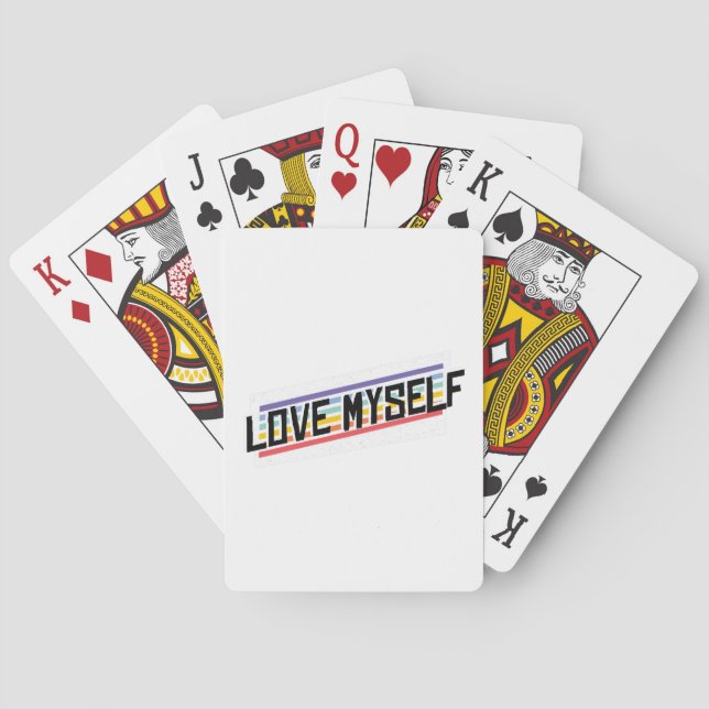 Self love poker cards (Back)
