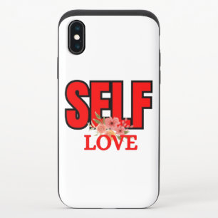Self Love Positive Mindset Motivation iPhone X Slider Case