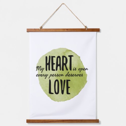 self love positive vibes for life acceptance  hanging tapestry