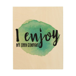 self love positive vibes sayings for self care wood wall art