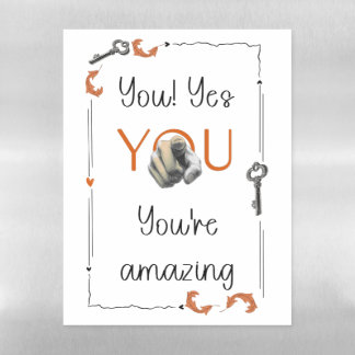 Self Love Reminder Gift for Someone Special Magnetic Dry Erase Sheet