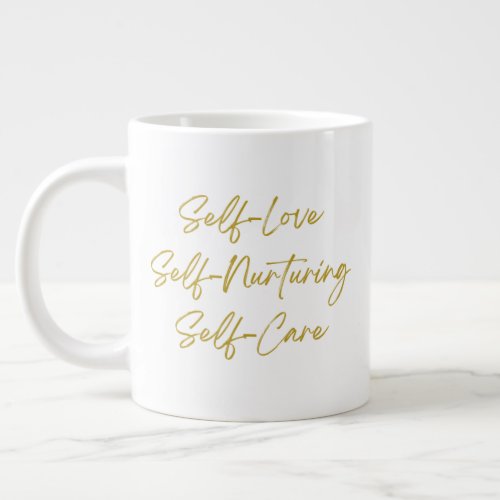 Self_Love Self_Nurturing Self_Care 20 oz Jumbo Mug