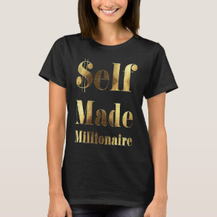 Self Made elf Made Millionaire T-Shirt