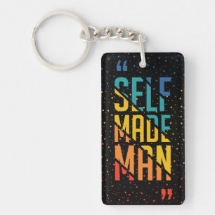 Self Made Man – LGBTQ+ Trans Pride Keychain