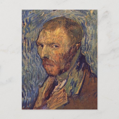 Self_mutilated ear portrait _ Van Gogh Postcard