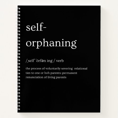 Self_Orphaning Trauma Journal 