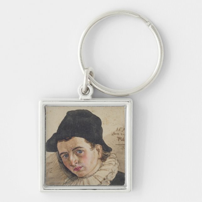 Self Portrait, 1591 Keychain (Front)
