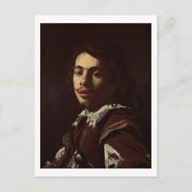 Self Portrait, 1620 (oil on canvas) Postcard (Front)