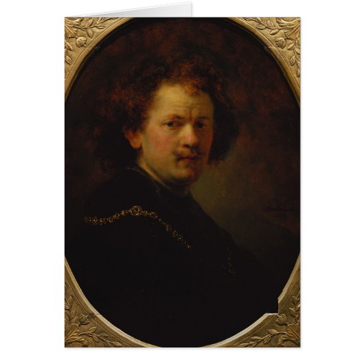 Self Portrait, 1633 Cards (Front)