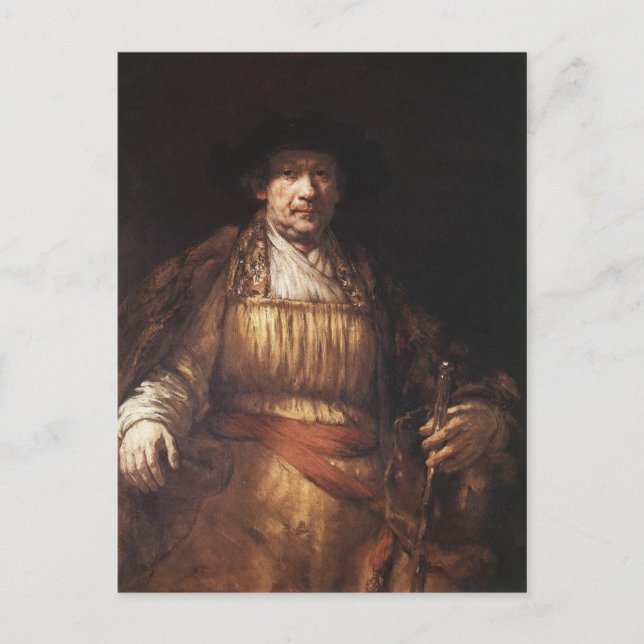 Self Portrait 1658 Postcard (Front)