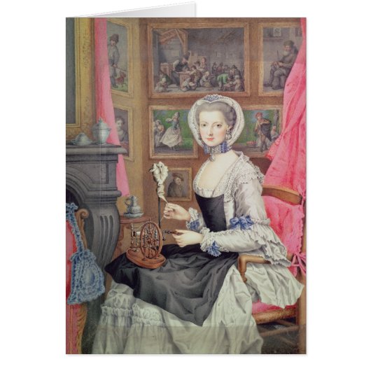 Self Portrait, 1776 Cards (Front)