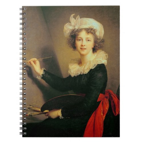 Self Portrait 1790 oil on canvas Notebook