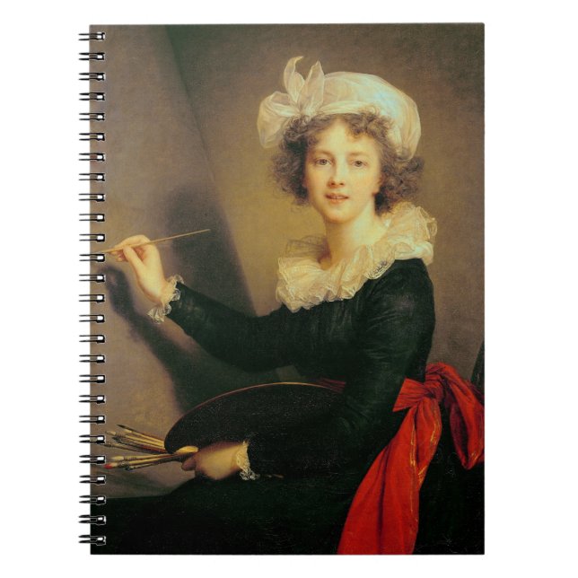Self Portrait, 1790 (oil on canvas) Notebook (Front)