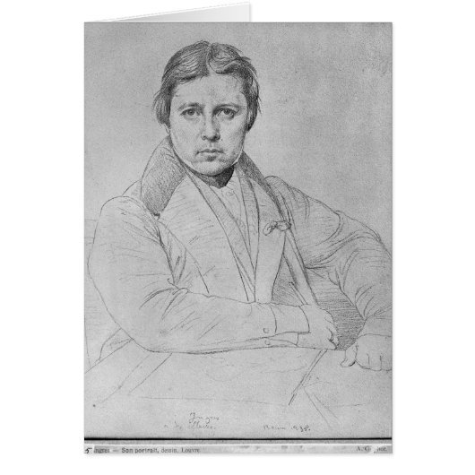 Self Portrait, 1835 Cards (Front)