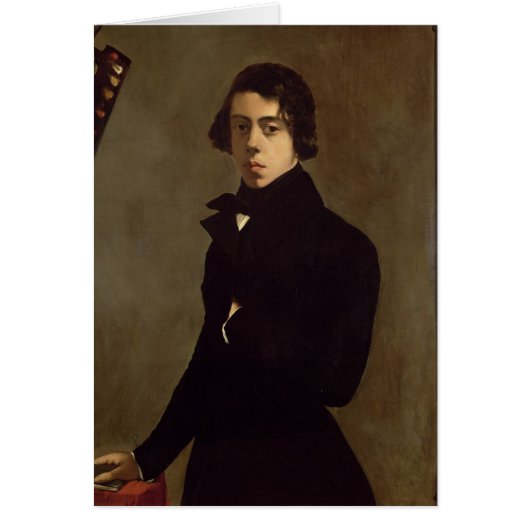 Self Portrait, 1835 Cards (Front)