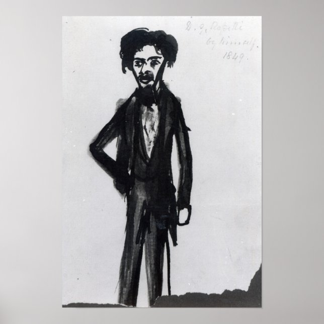 Self Portrait, 1849 Poster (Front)