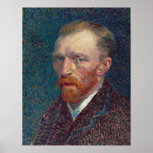 Self-Portrait 1887 by Vincent van Gogh Poster