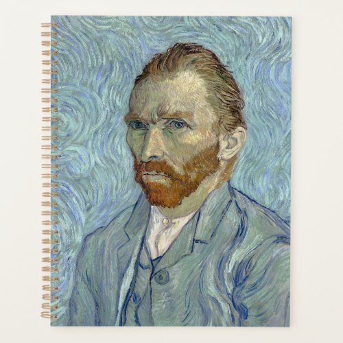 Self Portrait 1889 by Vincent van Gogh Planner